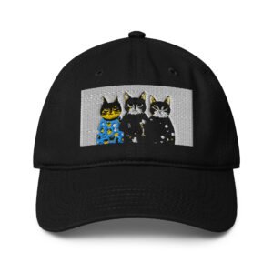 Funny Cat Low-Profile Baseball Cap